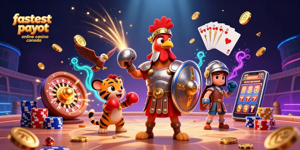 Watch the fastest payout online casino Canada in action with thrilling slot games and exciting cashouts.